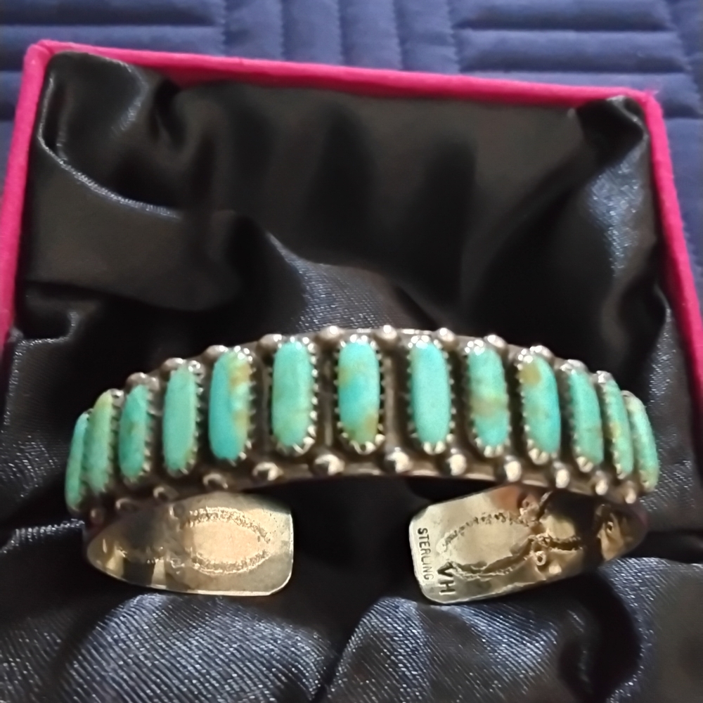 Blue and Silver Elegant Bracelet